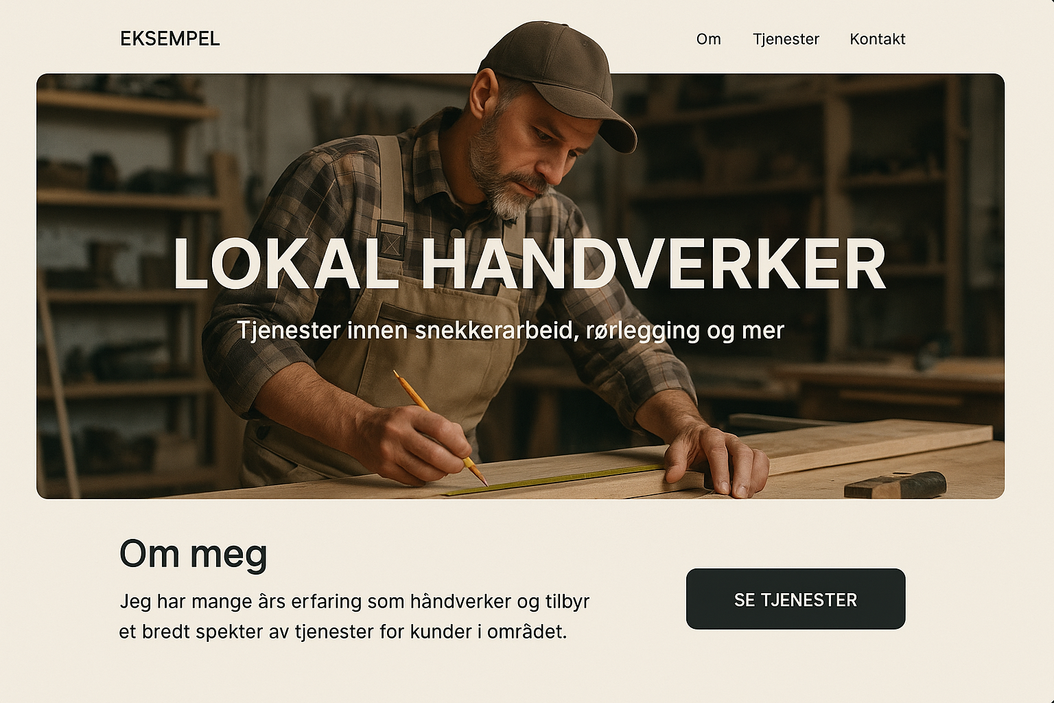 Minimalistisk designstil